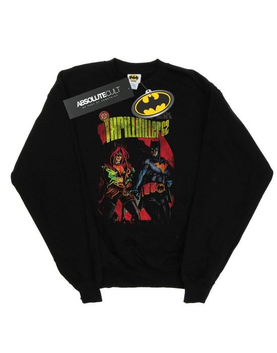 DC Comics Heren Batman en Batgirl Thrilkiller 62 katoenen sweatshirt