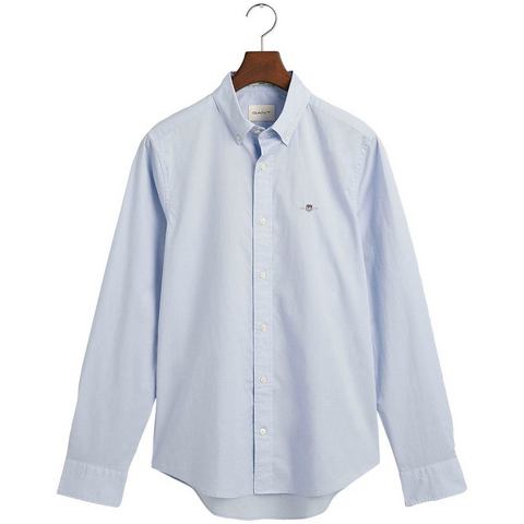 Gant Overhemd met lange mouwen met klassiek logoborduursel op borsthoogte