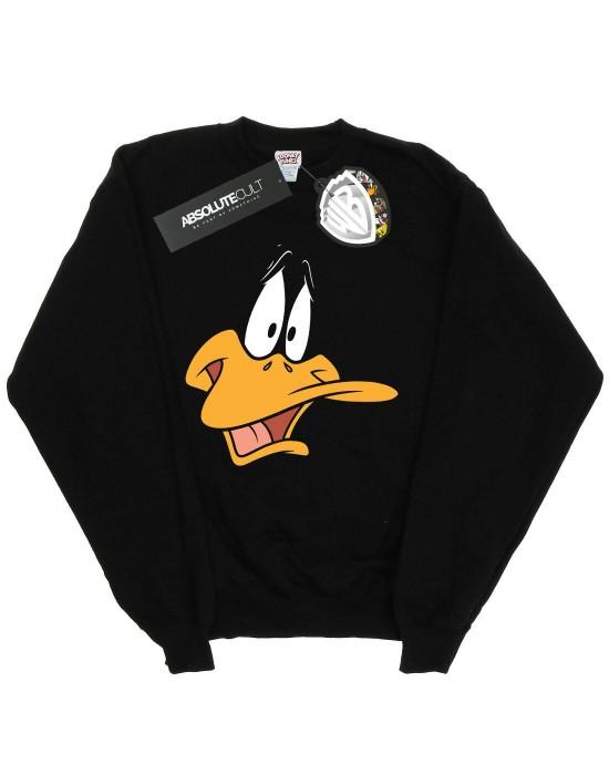 Looney Tunes jongens Daffy Duck Face Sweatshirt
