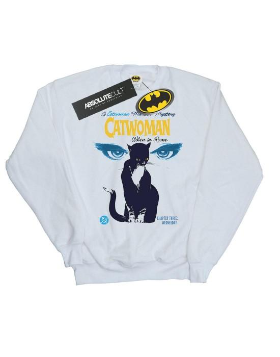 DC Comics Heren Batman Catwoman When In Rome Katoenen sweatshirt