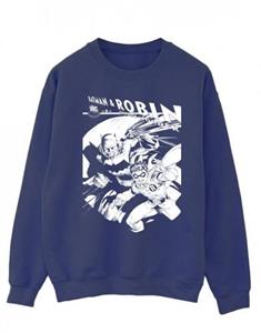 DC Comics Batman en Boy Wonder katoenen sweatshirt voor heren