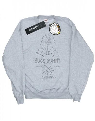 Looney Tunes Boys Bugs Bunny A Wild Hare Sweatshirt