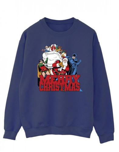 DC Comics Batman Merry Christmas komisch katoenen sweatshirt voor heren