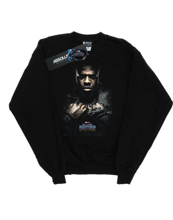 Marvel heren Black Panther MÂ'Baku poster katoenen sweatshirt