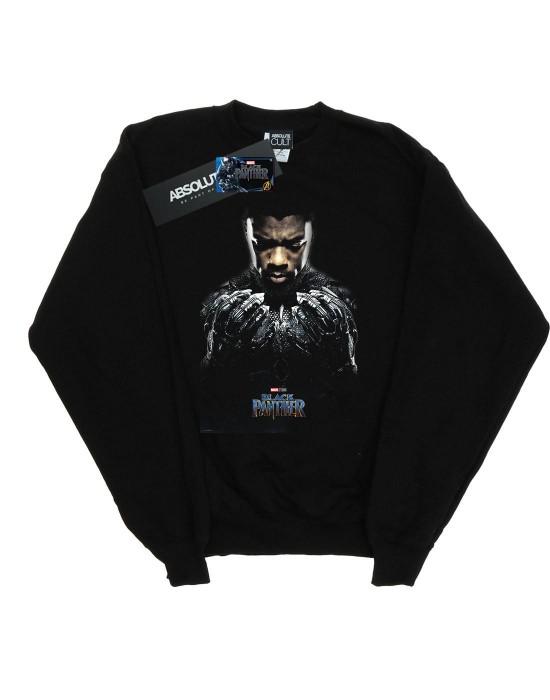 Marvel Heren Black Panther TÂ'Challa Poster katoenen sweatshirt