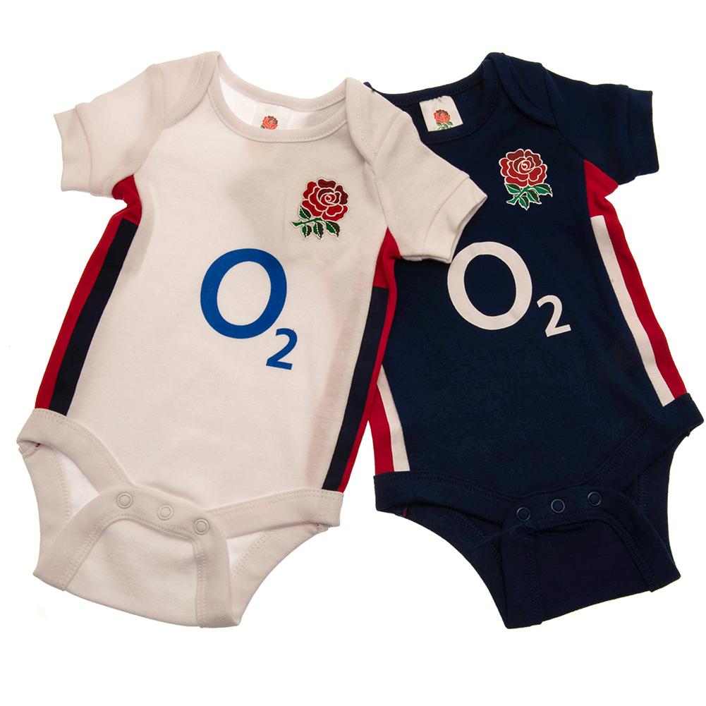England RFU Engeland RFU Baby bodysuit (Pak van 2)