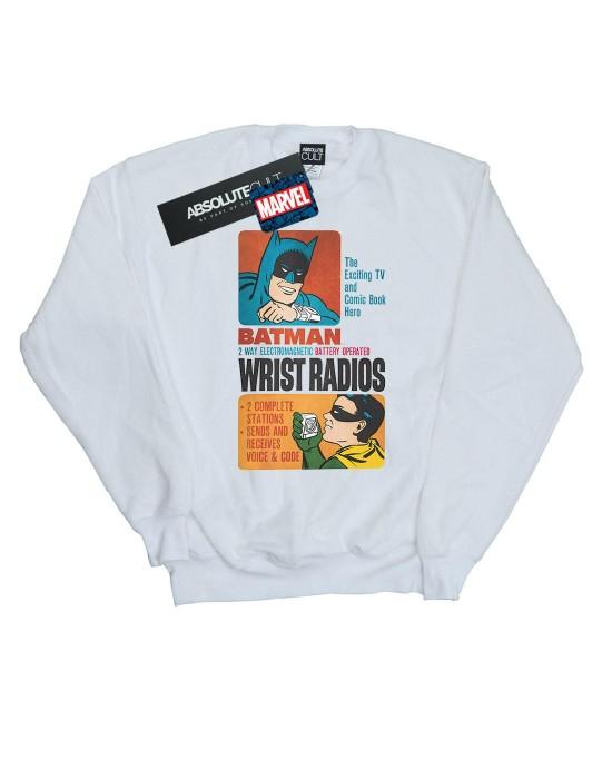 DC Comics Batman TV-serie polsradio's katoenen sweatshirt voor heren