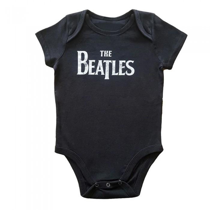 The Beatles Baby Drop T-logo Babygrow
