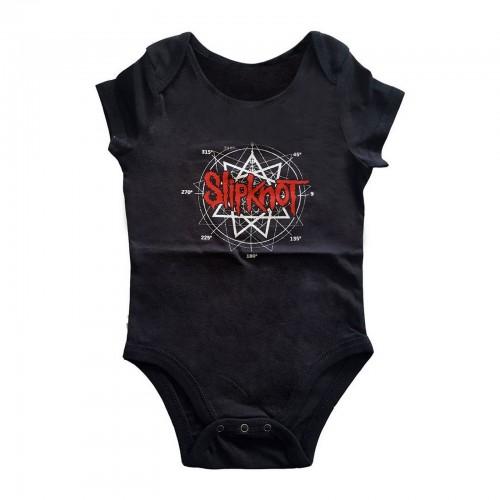 Slipknot Baby Star-logo Babygrow