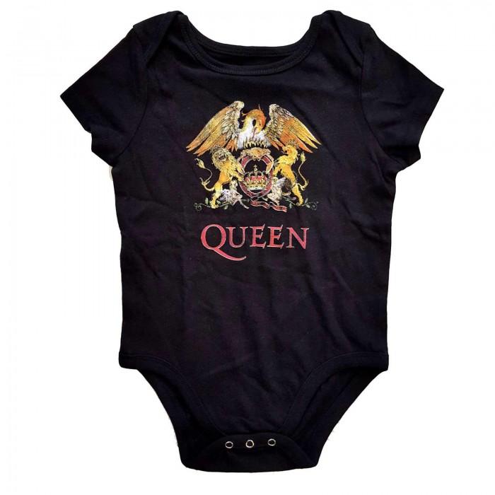Queen Childrens/Kids Classic Crest Babygrow