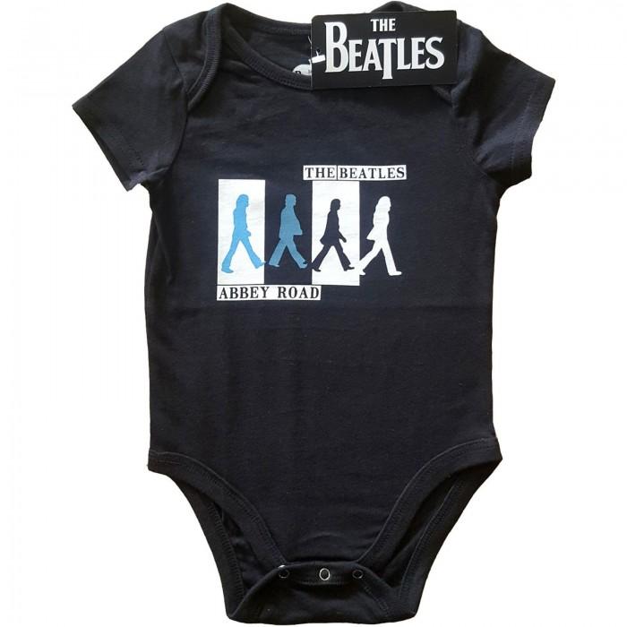 The Beatles Baby Abbey Road Colors Crossing Babygrow