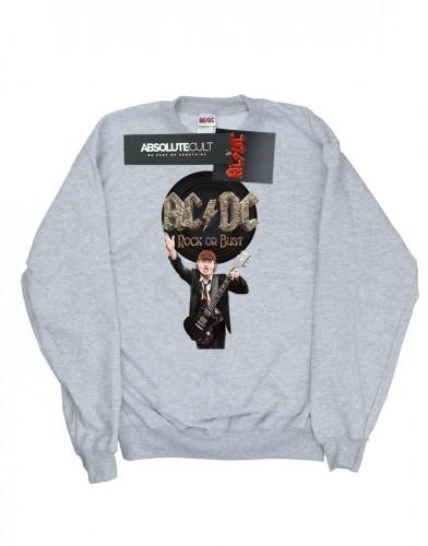 AC/DC Heren Rock of Bust Angus Young katoenen sweatshirt