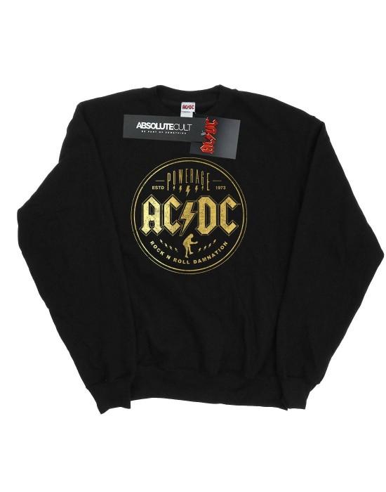 AC/DC Heren Rock N Roll Damnation katoenen sweatshirt