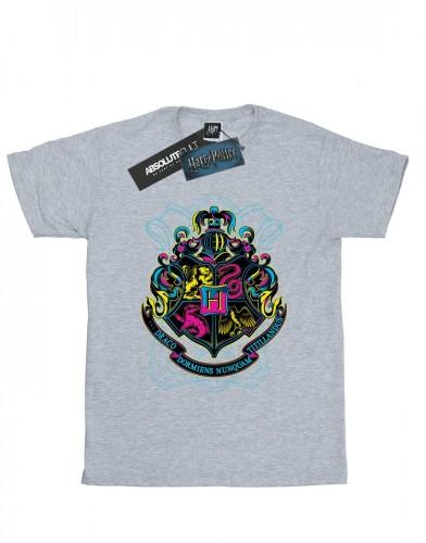 Harry Potter jongens Neon Zweinstein Crest T-shirt