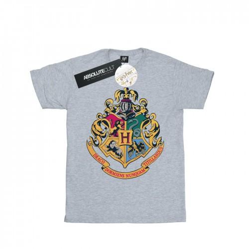 Harry Potter jongens Zweinstein Crest gouden inkt T-shirt