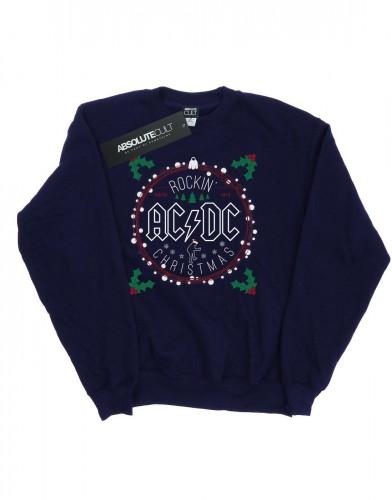 AC/DC Heren kerstcirkel katoenen sweatshirt