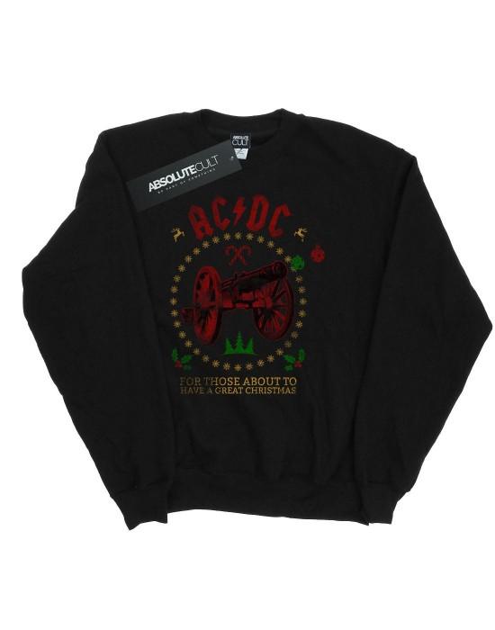 AC/DC Heren Kerstmis voor die katoenen sweatshirt