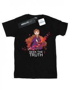 Disney Girls Frozen 2 Anna Seek The Truth Wind katoenen T-shirt