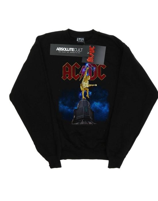 AC/DC Heren Stijve bovenlip bliksem katoenen sweatshirt