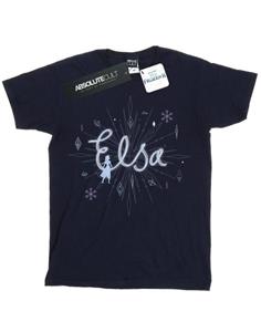 Disney Frozen 2 Elsa Sneeuwvlok katoenen T-shirt voor meisjes