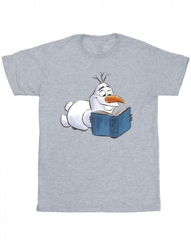 Disney Frozen Olaf Reading katoenen T-shirt voor meisjes