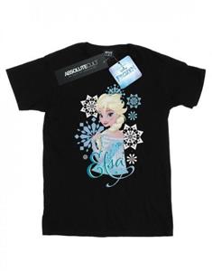 Disney Frozen Elsa sneeuwvlokken katoenen T-shirt voor meisjes