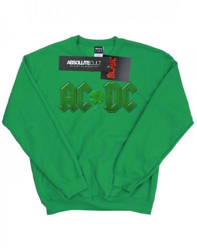 AC/DC katoenen sweatshirt met Shamrock-logo voor heren