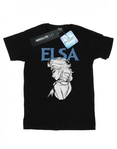 Disney Frozen Elsa profielschets katoenen T-shirt voor meisjes