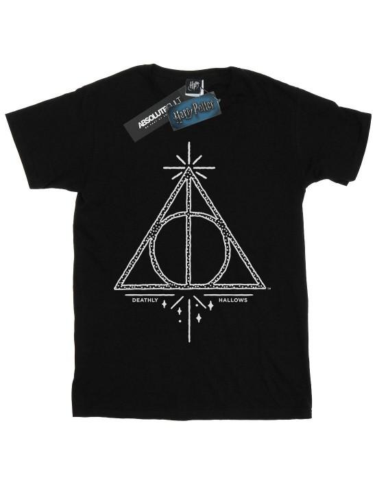 Harry Potter meisjes Deathly Hallows symbool katoenen T-shirt