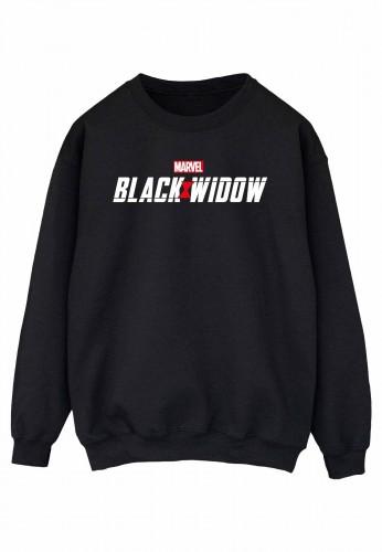 Marvel heren Black Widow filmlogo katoenen sweatshirt