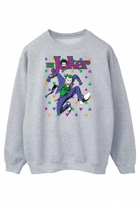 DC Comics Heren Batman Joker Cards Jump katoenen sweatshirt