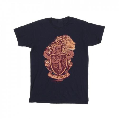 Harry Potter jongens Gryffindor Sketch Crest T-shirt