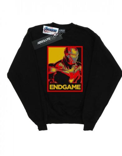 Marvel Heren Avengers Endgame Iron Man Poster Katoenen sweatshirt