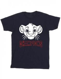 Disney Boys The Lion King Simba Face Kampioen T-shirt