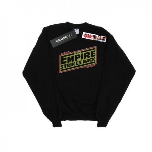 Star Wars Girls The Empire Strikes Back-logo-sweatshirt
