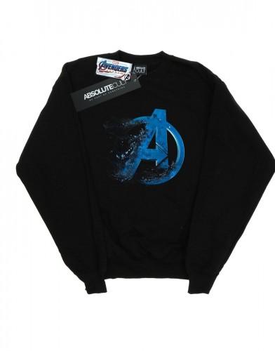 Marvel heren Avengers Endgame afgestoft logo katoenen sweatshirt