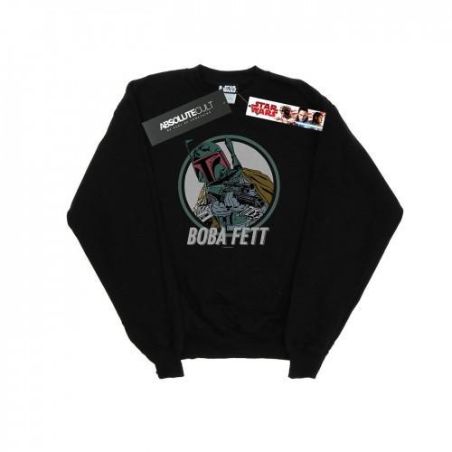 Star Wars Boba Fett Retro Circle-sweatshirt voor meisjes