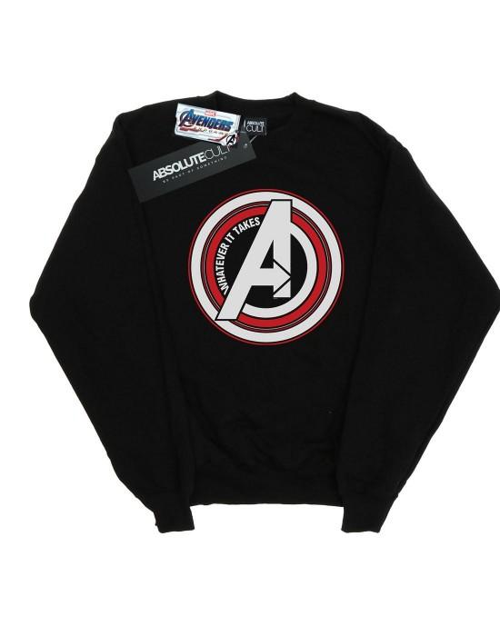 Marvel Heren Avengers Endgame Wat er ook nodig is, symbool katoenen sweatshirt