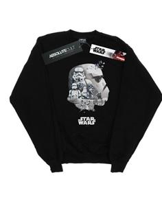 Star Wars Stormtrooper Montage-sweatshirt voor meisjes