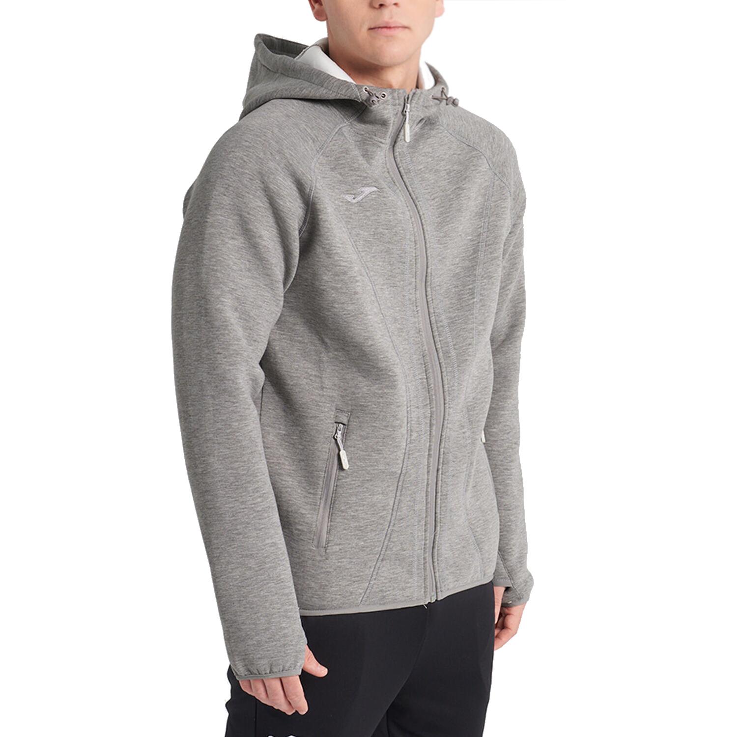 Joma Basilea Softshell hoodie, grijs herensweatshirt