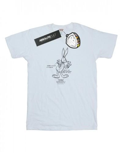 Looney Tunes jongens Bugs Bunny witte buik T-shirt