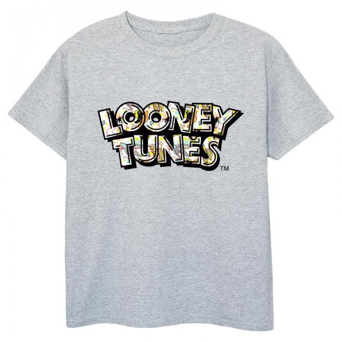 Looney Tunes jongens logo houding T-shirt
