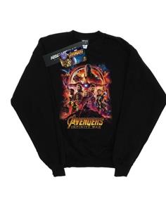 Marvel Heren Avengers Infinity War Movie Poster Katoenen sweatshirt