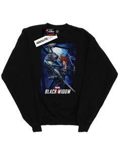 Marvel heren Black Widow Movie Bridge Battle katoenen sweatshirt