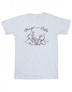 Looney Tunes jongens Bugs en Lola Sketch T-shirt