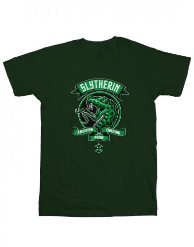 Harry Potter meisjes Zwadderich Toon Crest katoenen T-shirt