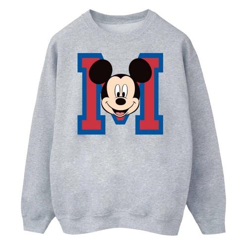 Disney Heren Mickey Mouse Gezicht Sweatshirt