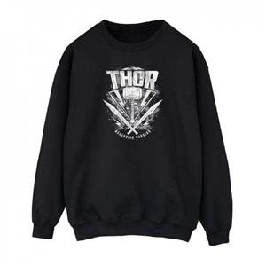 Pertemba FR - Apparel Thor: Ragnarok heren sweatshirt met hamerlogo