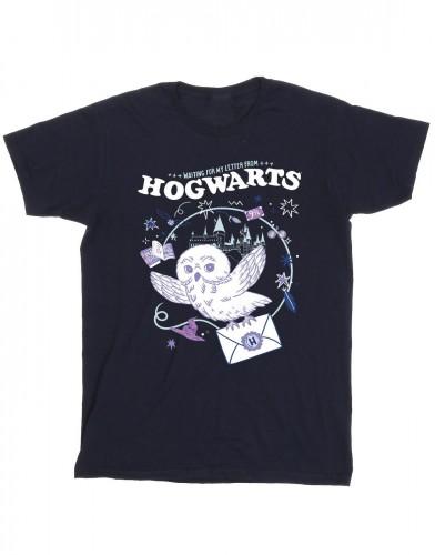 Harry Potter meisjes uil brief van Zweinstein katoenen T-shirt