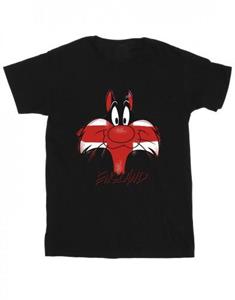 Looney Tunes Boys Sylvester Engeland Face T-shirt
